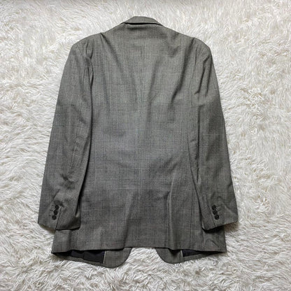Men's Setup Suit Glen Check Houndstooth Pattern Vintage
