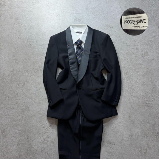 Vintage Men's Tuxedo Setup Suit Black S-M equivalent