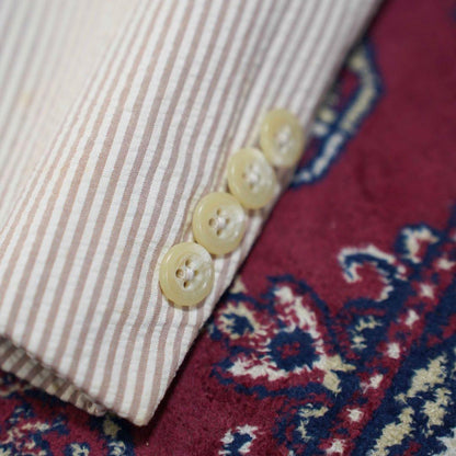 Rare!Polo Ralph Lauren Seersucker Suit Setup 36s Made in Italy