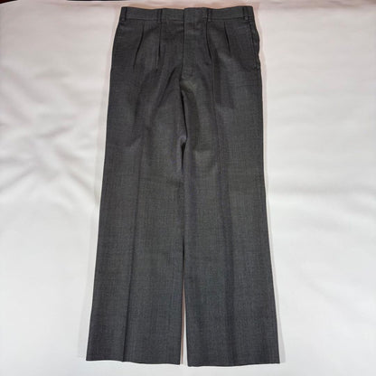 Burberry Double Suit AB5 100% Lambswool Vintage Masaki Suda