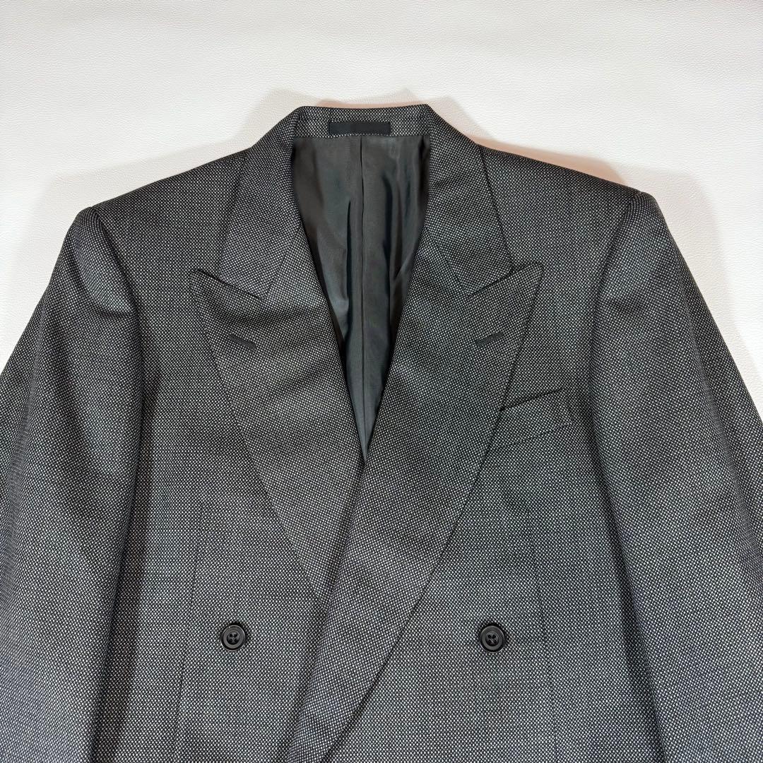 Burberry Double Suit AB5 100% Lambswool Vintage Masaki Suda