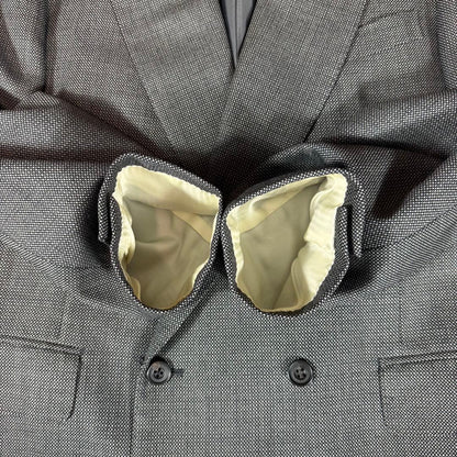 Burberry Double Suit AB5 100% Lambswool Vintage Masaki Suda