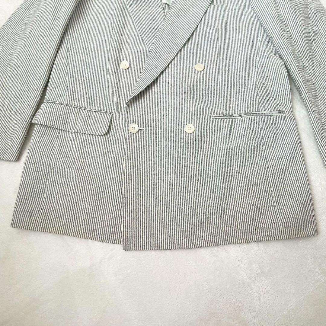Christian Dior Tailored Jacket Striped Double Cotton