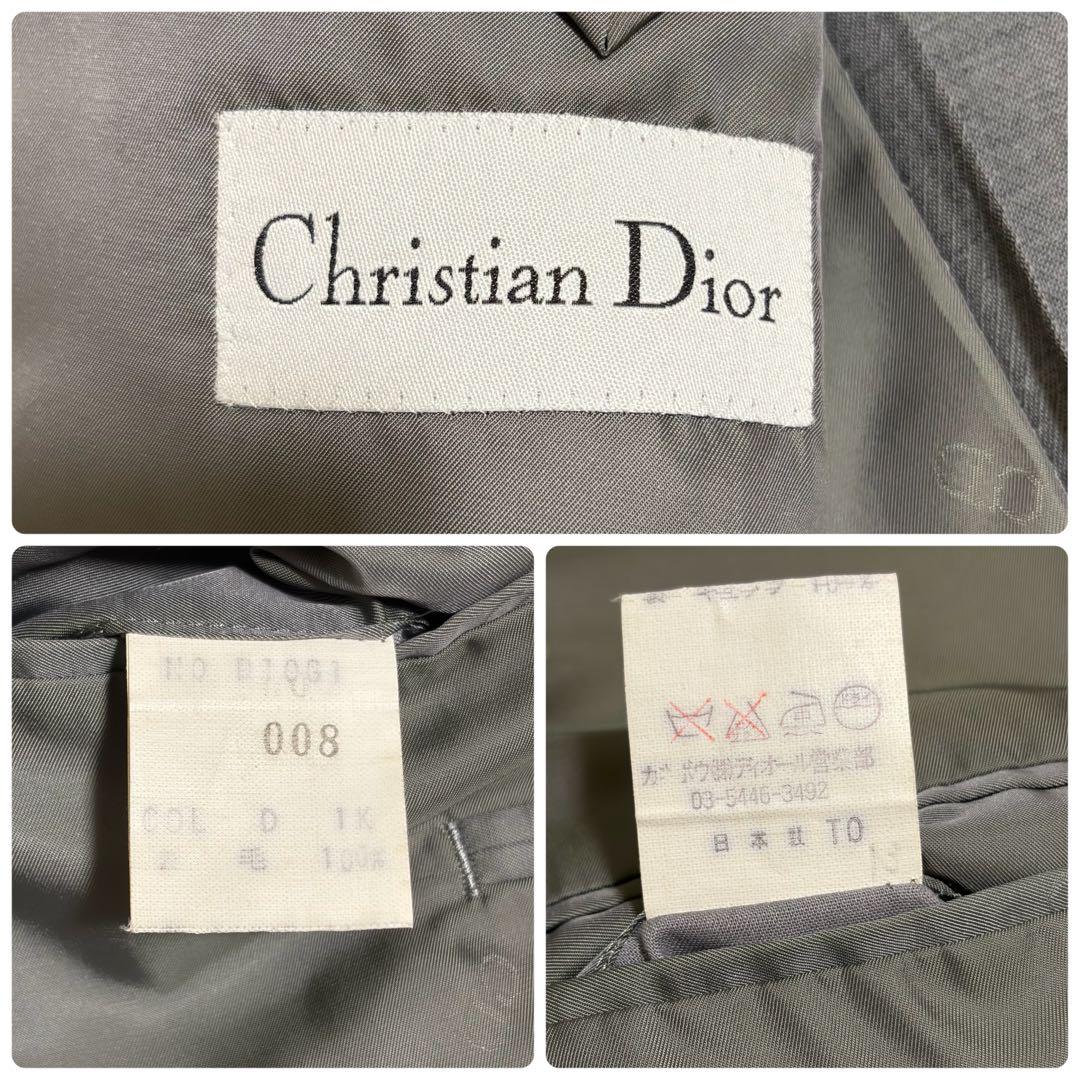 Christian Dior setup suit light gray XL equivalent