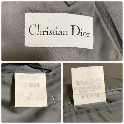 Christian Dior setup suit light gray XL equivalent