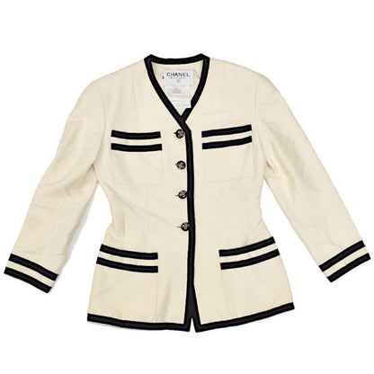 91SS VINTAGE CHANEL Chanel jacket skirt suit