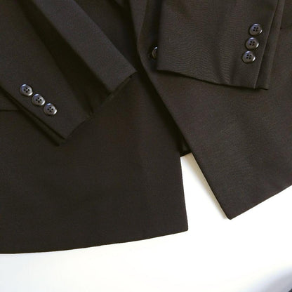 [1 item] Masquerade Club Men's Suit Double Black Formal