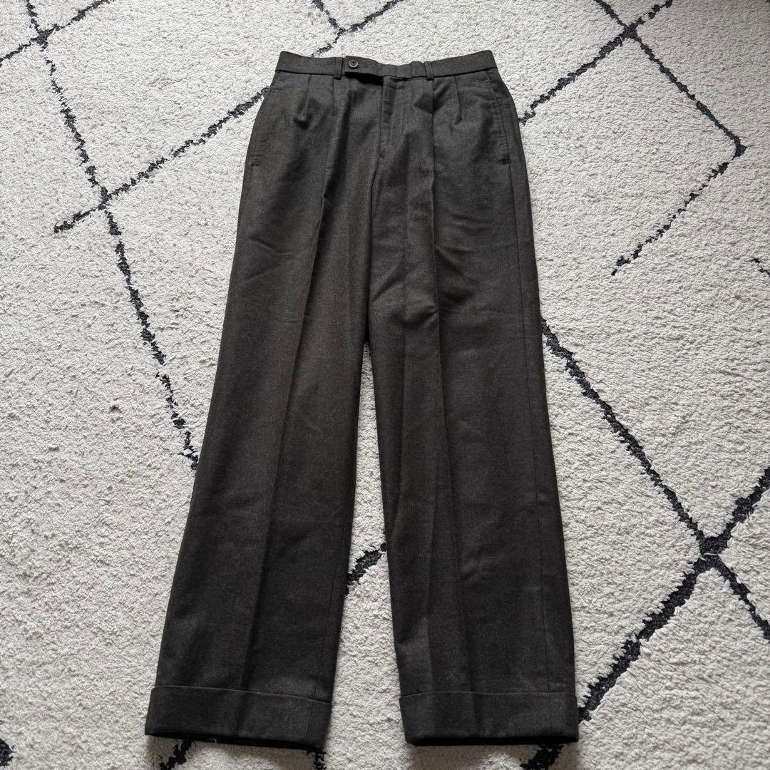 Mitsumine Loro Piana Suit Setup Vintage Dull Green