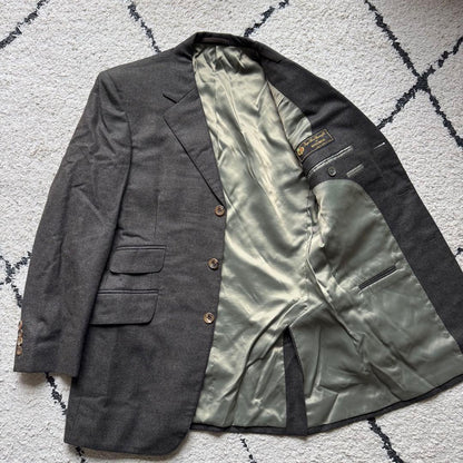 Mitsumine Loro Piana Suit Setup Vintage Dull Green