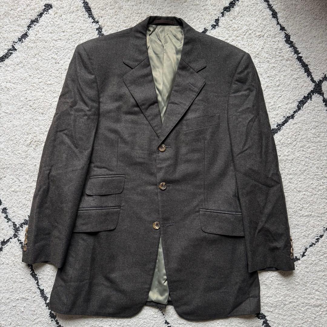 Mitsumine Loro Piana Suit Setup Vintage Dull Green