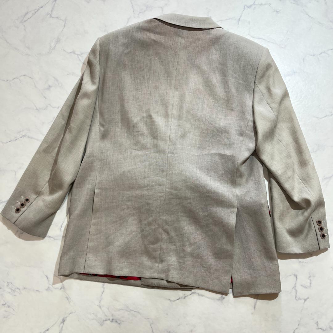 LANCEL Vintage Setup Lining Design Beige XL Equivalent