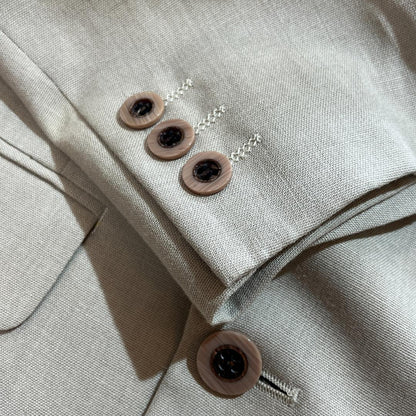 LANCEL Vintage Setup Lining Design Beige XL Equivalent