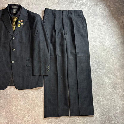 Setup double suit coming of age ceremony entrance ceremony pins vintage no.119