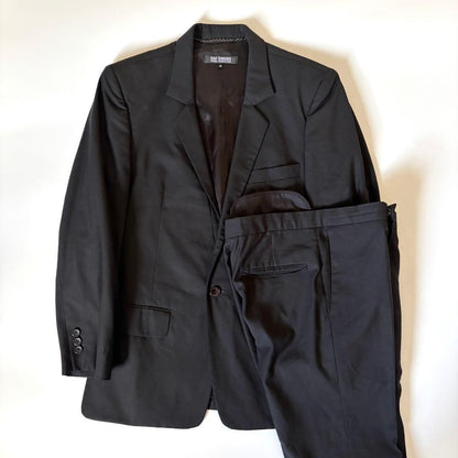 Super rare/RAF SIMONS setup 1B suit wool black 48