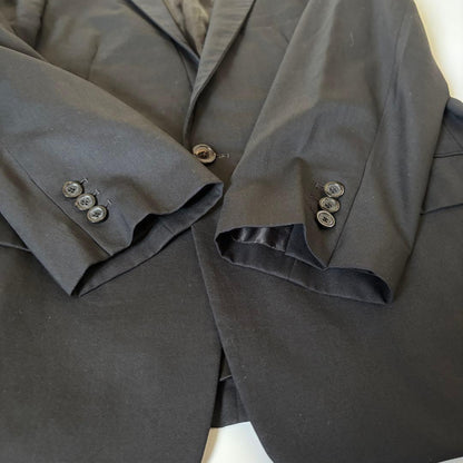 Super rare/RAF SIMONS setup 1B suit wool black 48