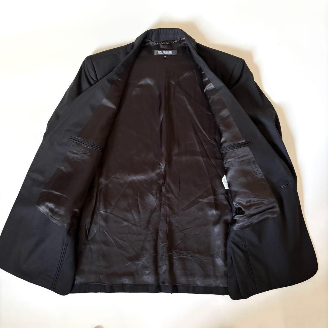Super rare/RAF SIMONS setup 1B suit wool black 48