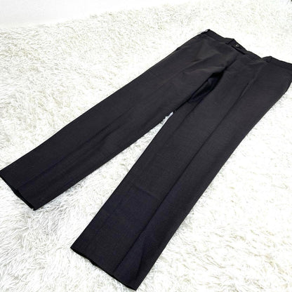 Good condition L vintage suit setup charcoal gray flashy lining