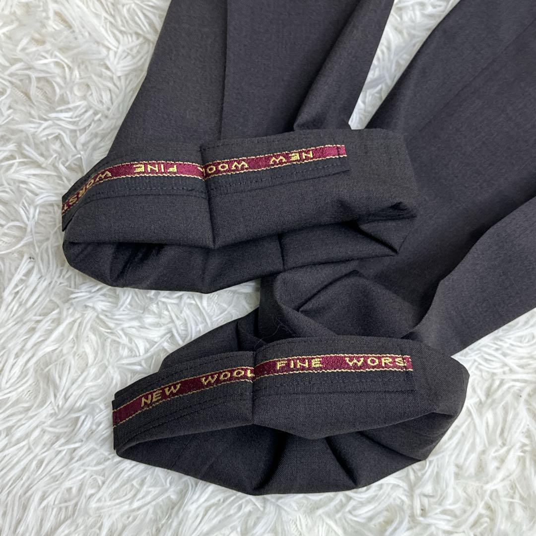 Good condition L vintage suit setup charcoal gray flashy lining