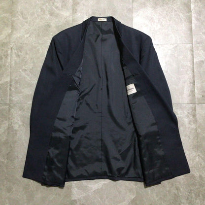 90s vintage double suit setup navy wool ceremony