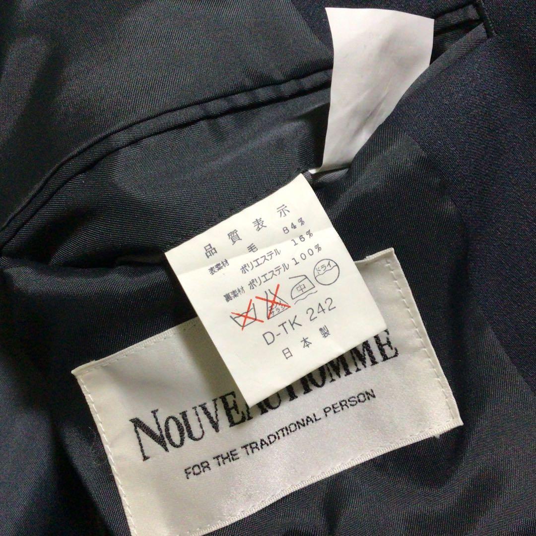 90s vintage double suit setup navy wool ceremony