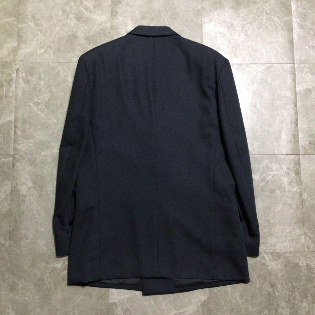 90s vintage double suit setup navy wool ceremony