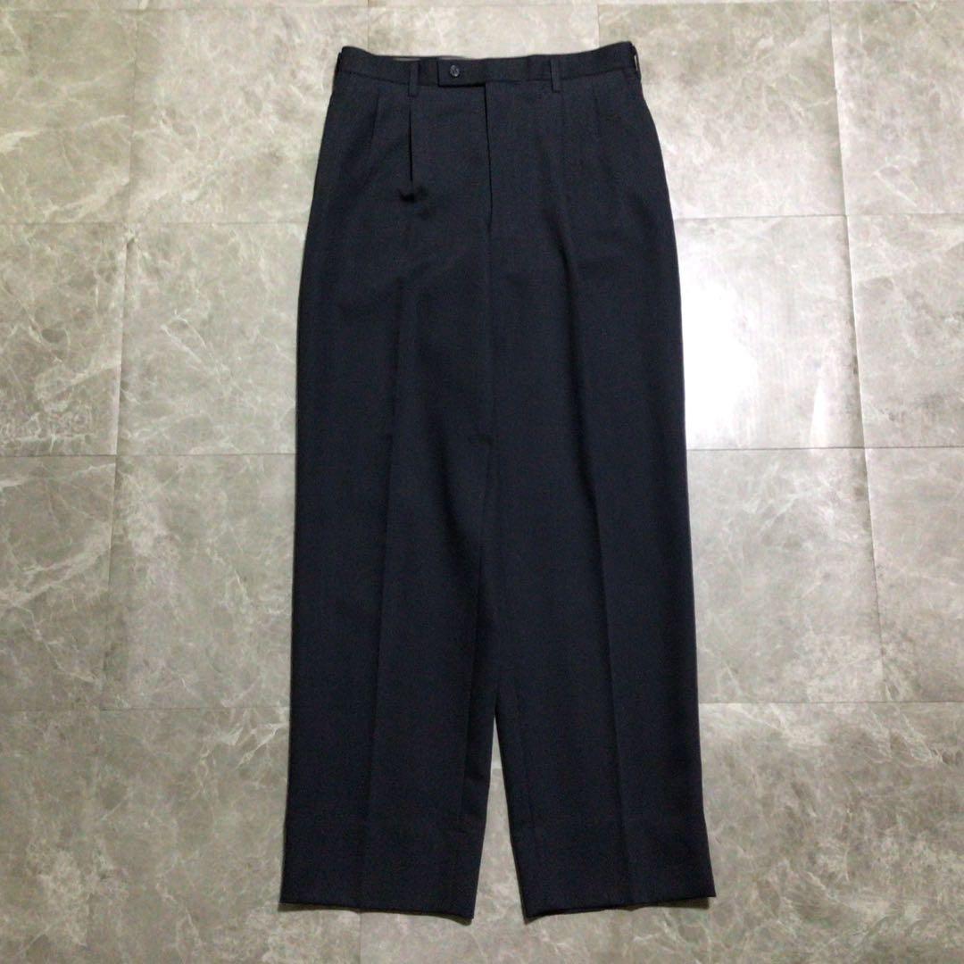 90s vintage double suit setup navy wool ceremony