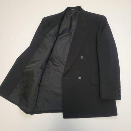 [Top Quality Material] Vintage Double Suit Kid Mohair Blend England