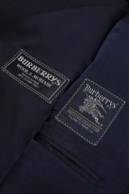 J491 Burberrys' Prestige Collection Suit Mohair AB4