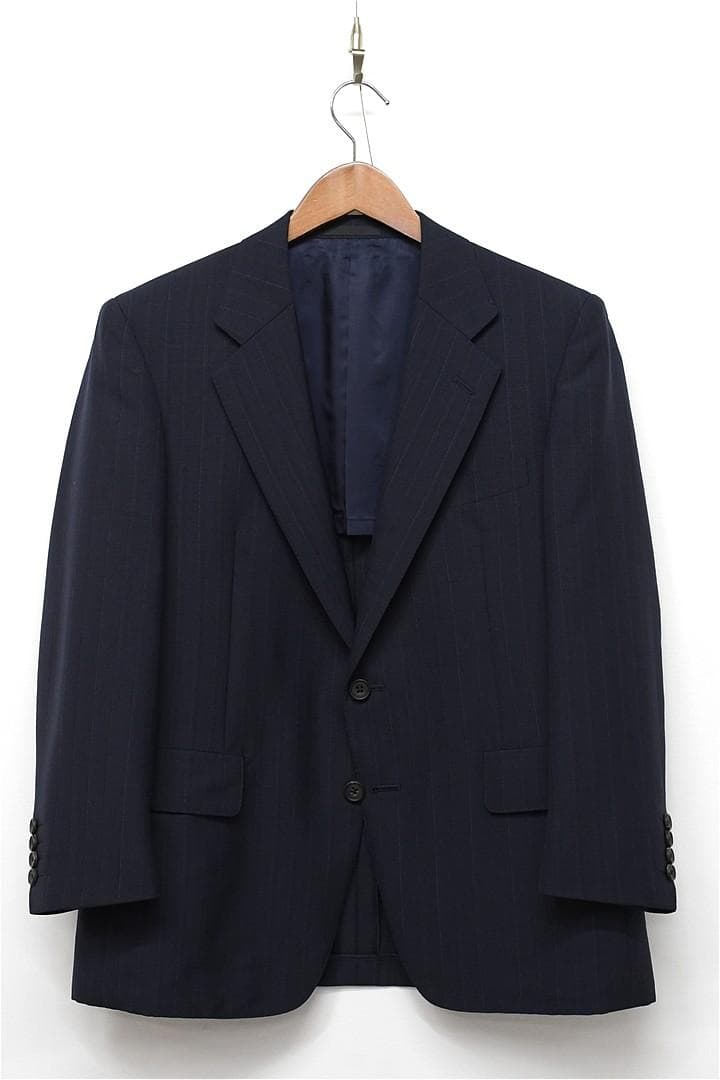 J491 Burberrys' Prestige Collection Suit Mohair AB4