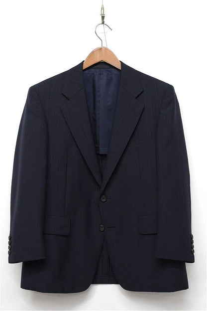 J491 Burberrys' Prestige Collection Suit Mohair AB4