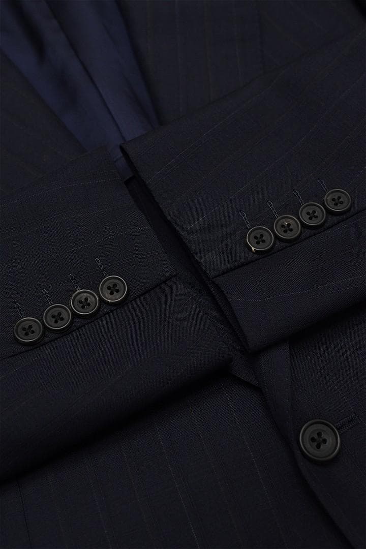 J491 Burberrys' Prestige Collection Suit Mohair AB4