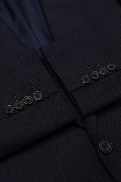 J491 Burberrys' Prestige Collection Suit Mohair AB4