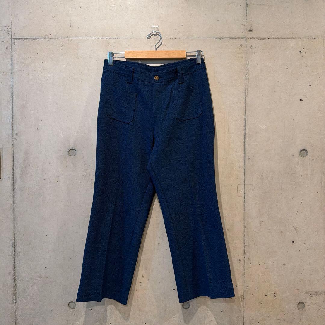 90s 90's slacks flare pants old clothes unisex suit