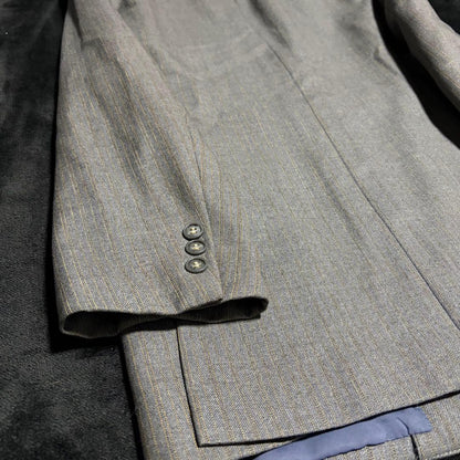 [Vintage] Suit top and bottom 3-piece set, entrance ceremony, graduation ceremony, wedding, party condition◯