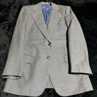 [Vintage] Suit top and bottom 3-piece set, entrance ceremony, graduation ceremony, wedding, party condition◯