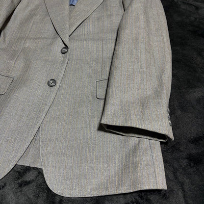 [Vintage] Suit top and bottom 3-piece set, entrance ceremony, graduation ceremony, wedding, party condition◯