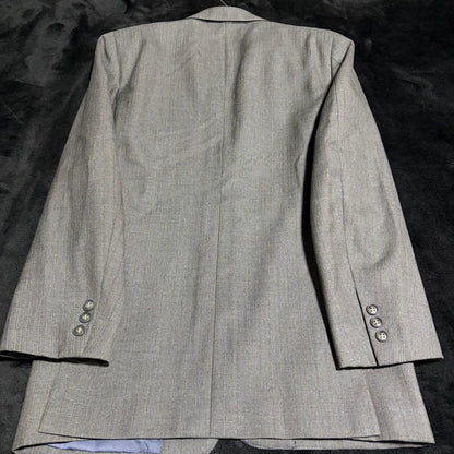 [Vintage] Suit top and bottom 3-piece set, entrance ceremony, graduation ceremony, wedding, party condition◯