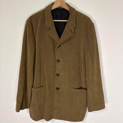 Rare 90s Vintage Tet Homme 4B Setup Suit L Khaki Deformation