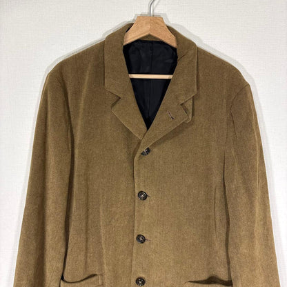 Rare 90s Vintage Tet Homme 4B Setup Suit L Khaki Deformation