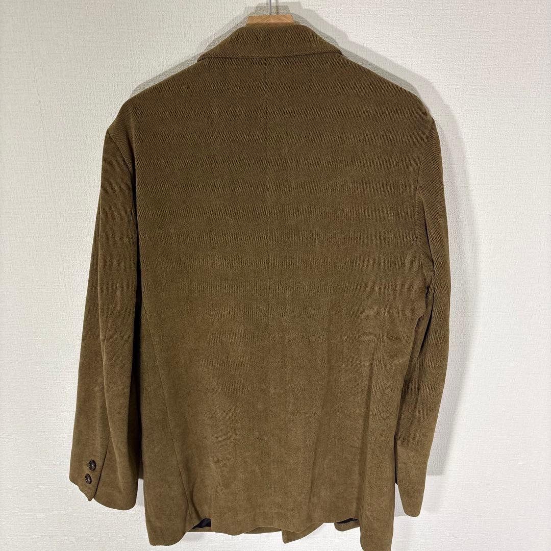 Rare 90s Vintage Tet Homme 4B Setup Suit L Khaki Deformation