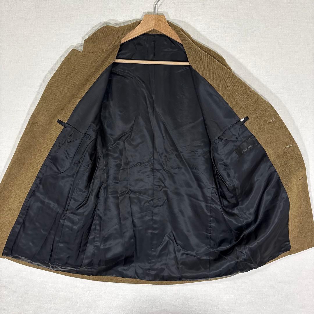 Rare 90s Vintage Tet Homme 4B Setup Suit L Khaki Deformation