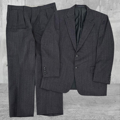 [Extremely Good Condition] Burberry Suit Setup Tweed Alpaca