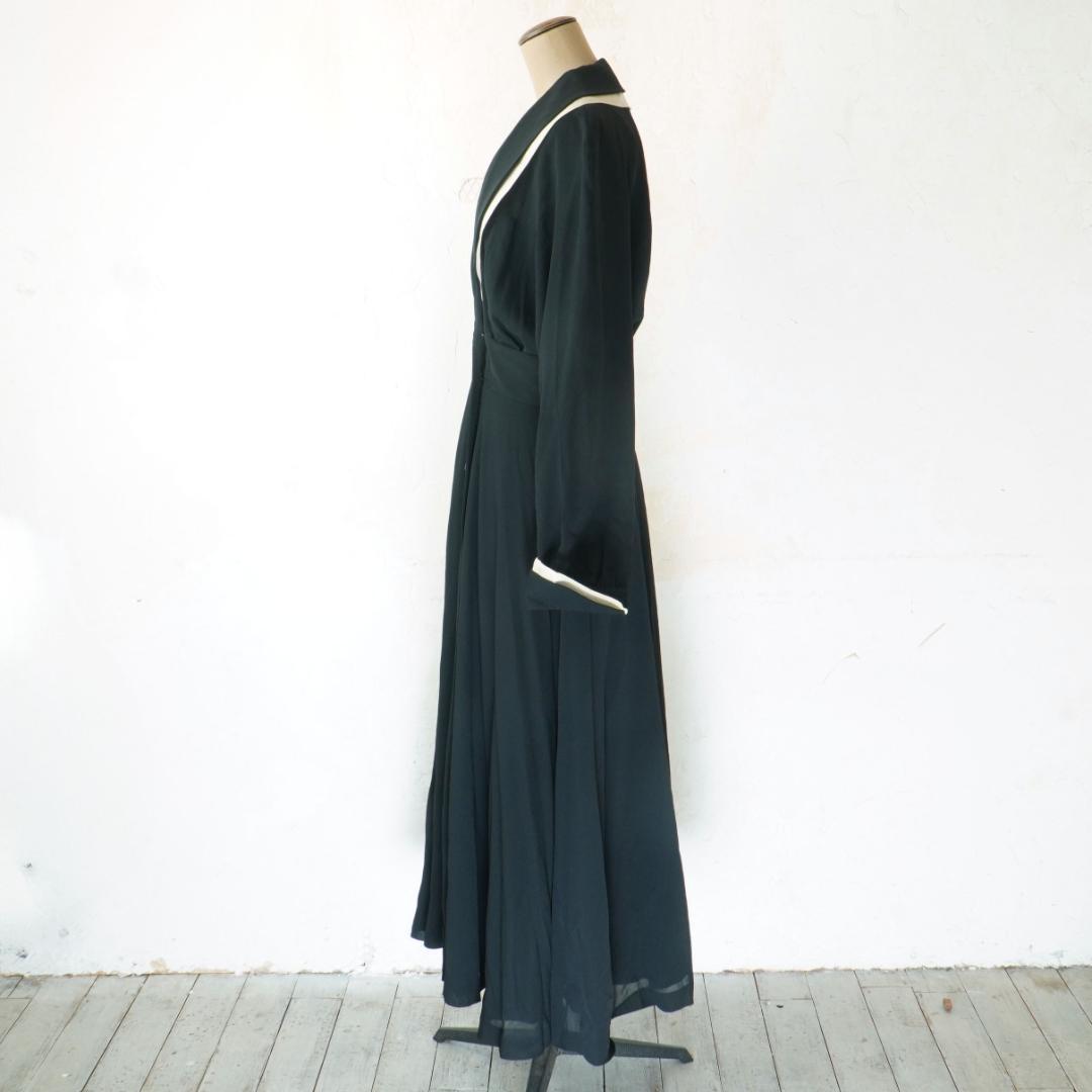 [Rare Archive] Chloé 100% Silk Long Dress No. 9 Handwritten Product Number