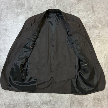 les mues 3 piece suit setup 3B brown vintage