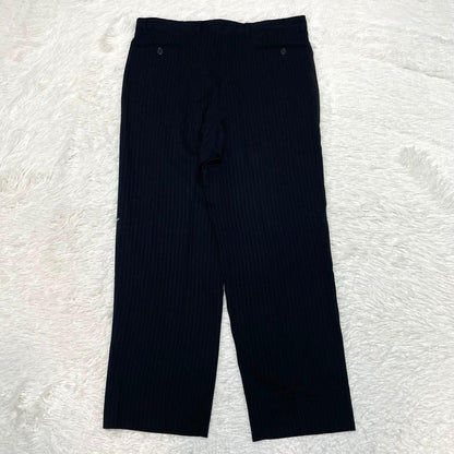 Giorgio Armani Black Tag Suit Setup 52 Finest Black Stripe