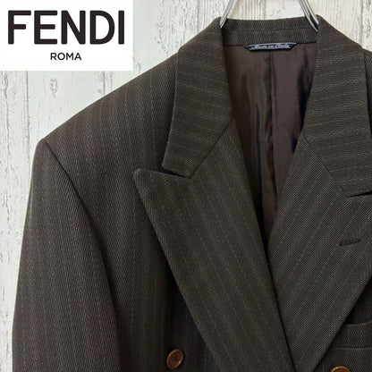 [Super Rare] FENDI Tailored Jacket Suit Setup