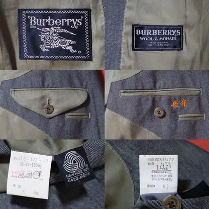 Burberrys 90s Wool & Kid Mohair Button Design Setup