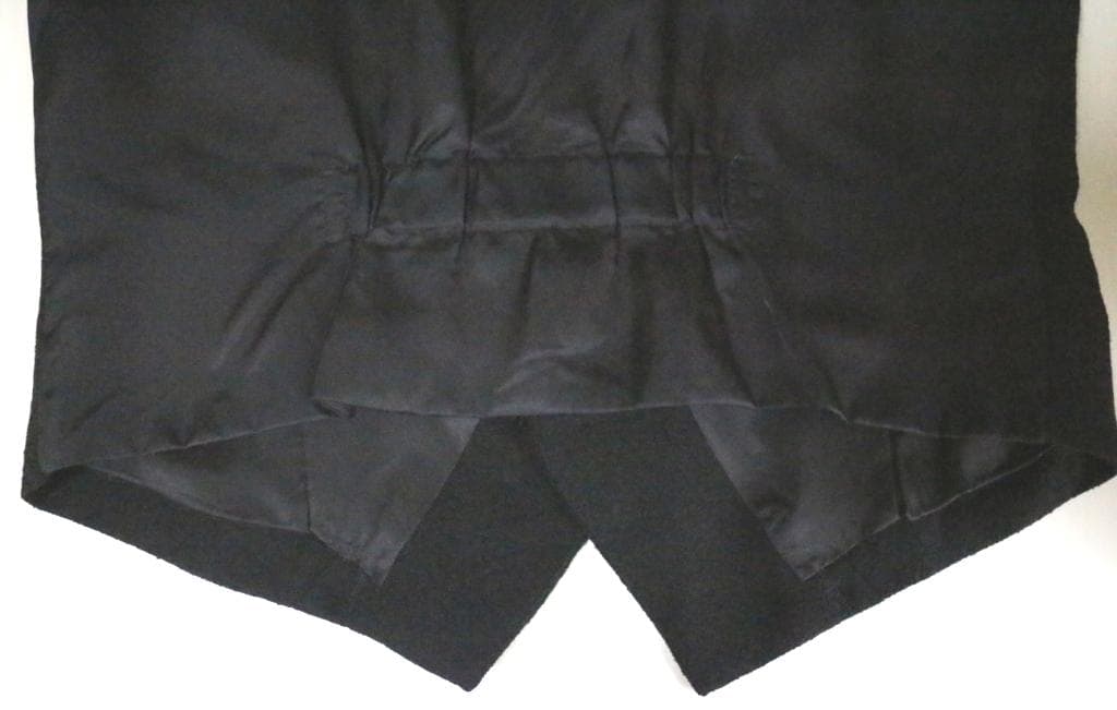 Super beautiful DOLCE&GABBANA 3-piece suit L-XL black D&G black Dolce