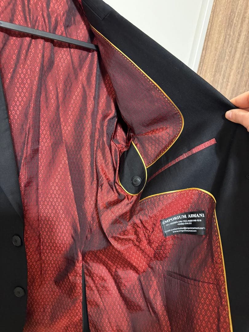Good condition EMPORIO ARMANI Emporio Armani suit custom made