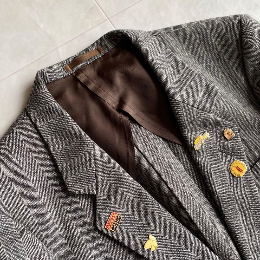 90s vintage Dior tie luxury suit pins 4 piece set